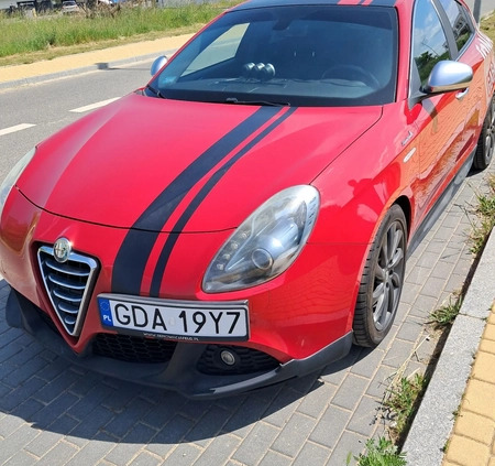 Alfa Romeo Giulietta cena 43000 przebieg: 111000, rok produkcji 2012 z Dąbrowa Górnicza małe 667